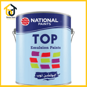 National Paints – TOP Matt Emulsion | إملشن مطفي – دهان داخلي مطفي للجدران والأسقف