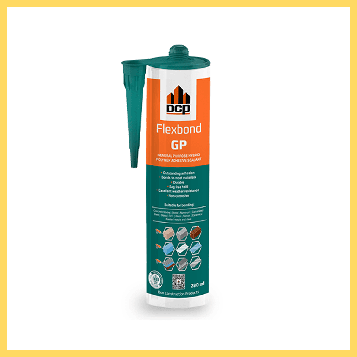 DCP Flexbond GP – لاصق ومانع تسرب بوليمري هجين